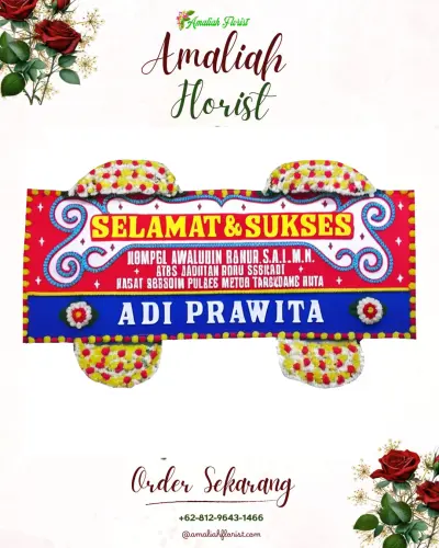 Karangan Bunga Ucapan Selamat mulyajaya